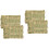 4Pcs Safe Straw Nest Box Mat Green Chicken Cage Cushions for Nesting 6