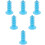 6 Pcs Lollipop Display Stand Cake Sticks Cupcake Holders Desktop Blue 9