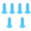 6 Pcs Lollipop Display Stand Cake Sticks Cupcake Holders Desktop Blue 7