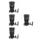 4Pcs Compact Black Temperature Control Mug for Car Heating Cooling Use 10