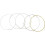 5Pcs 5 String Banjo Coated Replacement Strings 8