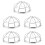 5Pcs Fire Sprinkler Protector Bracket Screw Type Cage Cover 8