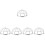 5Pcs Fire Sprinkler Protector Bracket Screw Type Cage Cover 7