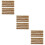 6 Sets Artificial Grass Cluster Faux Grass Decor For Home 11