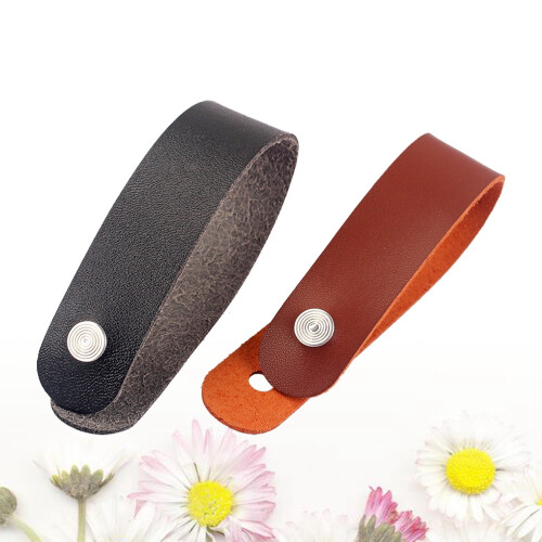 6 Pcs Guitar Strap Guitar Headstock Strap Earth Tones Tie 1