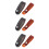 6 Pcs Guitar Strap Guitar Headstock Strap Earth Tones Tie 11