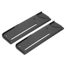 2Pcs Knife Sheath and Protector for 7 Inch Nakiri, Scratch Resistant Kitchen Blade Guard Sleeve, Black