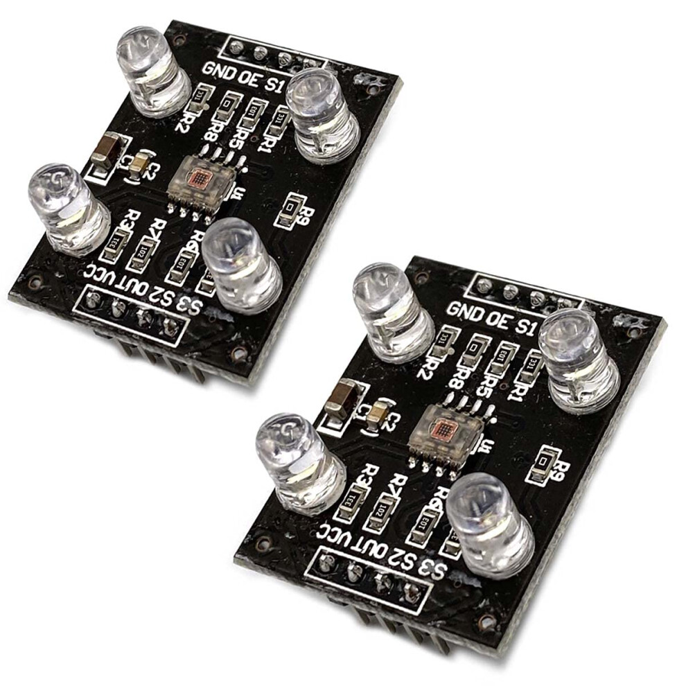 2Pcs Tcs230 Tcs3200 Color Sensor Module Accurate Color Recognition Rgb Detection For Arduino 9771547219767