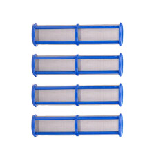 4pcs 100 Mesh Airless Paint Sprayer Filter Blue for G Series Spray Pump Latex Enamel Coatings