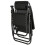 Chaise Longue - SPRINGOS - Pliable - Noir - Réglable - Avec Porte-Gobelets 3
