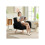 Teddy Fleece Accent Chair - Black 2