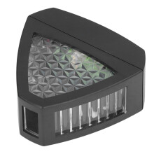 LED Solar Wall Light 2 LEDs, IP44, Warm Light, 9.5x8.7x4cm
