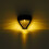 LED Solar Wall Light 2 LEDs, IP44, Warm Light, 9.5x8.7x4cm 10