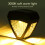 LED Solar Wall Light 2 LEDs, IP44, Warm Light, 9.5x8.7x4cm 5