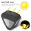 LED Solar Wall Light 2 LEDs, IP44, Warm Light, 9.5x8.7x4cm 8