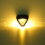 LED Solar Wall Light 2 LEDs, IP44, Warm Light, 9.5x8.7x4cm 4