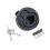 Boat Door Latch 4pcs Black Round Durable Plastic Flush Pull for Caravan Cabinet and Drawer 1