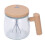 Selbstrührender Kaffeebecher Khaki-Glas 400ml 10x11cm 16