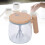 Selbstrührender Kaffeebecher Khaki-Glas 400ml 10x11cm 7
