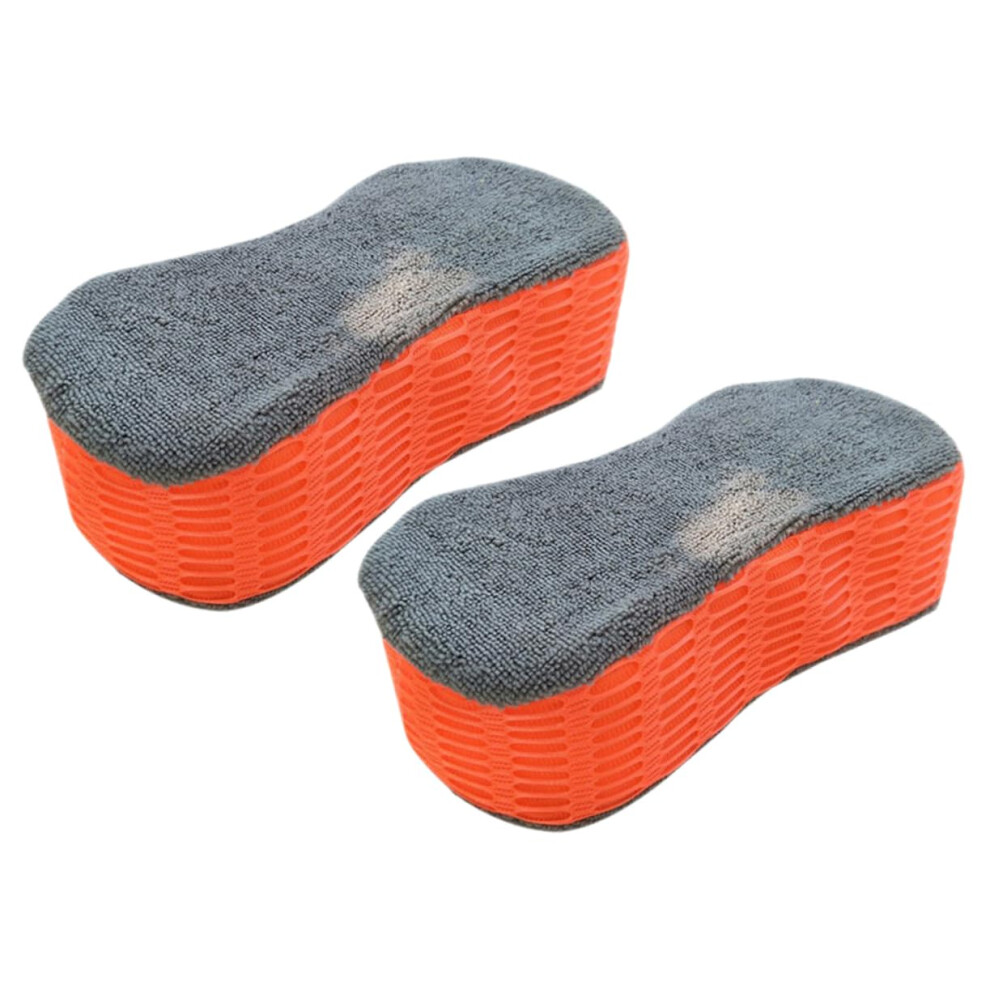 2Pcs Nonscratch Density Car Wash Sponge Set For Auto Detailing, Boat And Home Cleaning 9169991242415