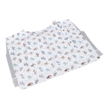 Weiches Stillkopferkervorhang mit Gurten, 95,5 x 79 cm, atmungsaktive Baumwolle & Polyester