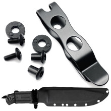 Knife Sheath Belt Clip Heavy Duty Metal for Holsters Secure Attachment Outdoor Gear