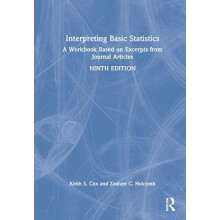 Interpreting Basic Statistics by Zealure Holcomb Hardcover Book