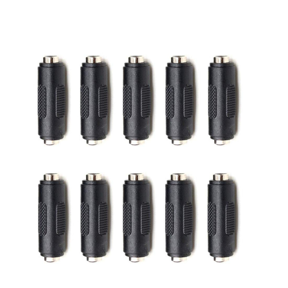 10 Pack 2.1Mm X 5.5Mm Female To Female Dc Power Connector Adapter For Cctv Camera Extension 9771547220565
