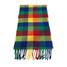 100% New Wool Multi Colour Ashton Tartan Scarf