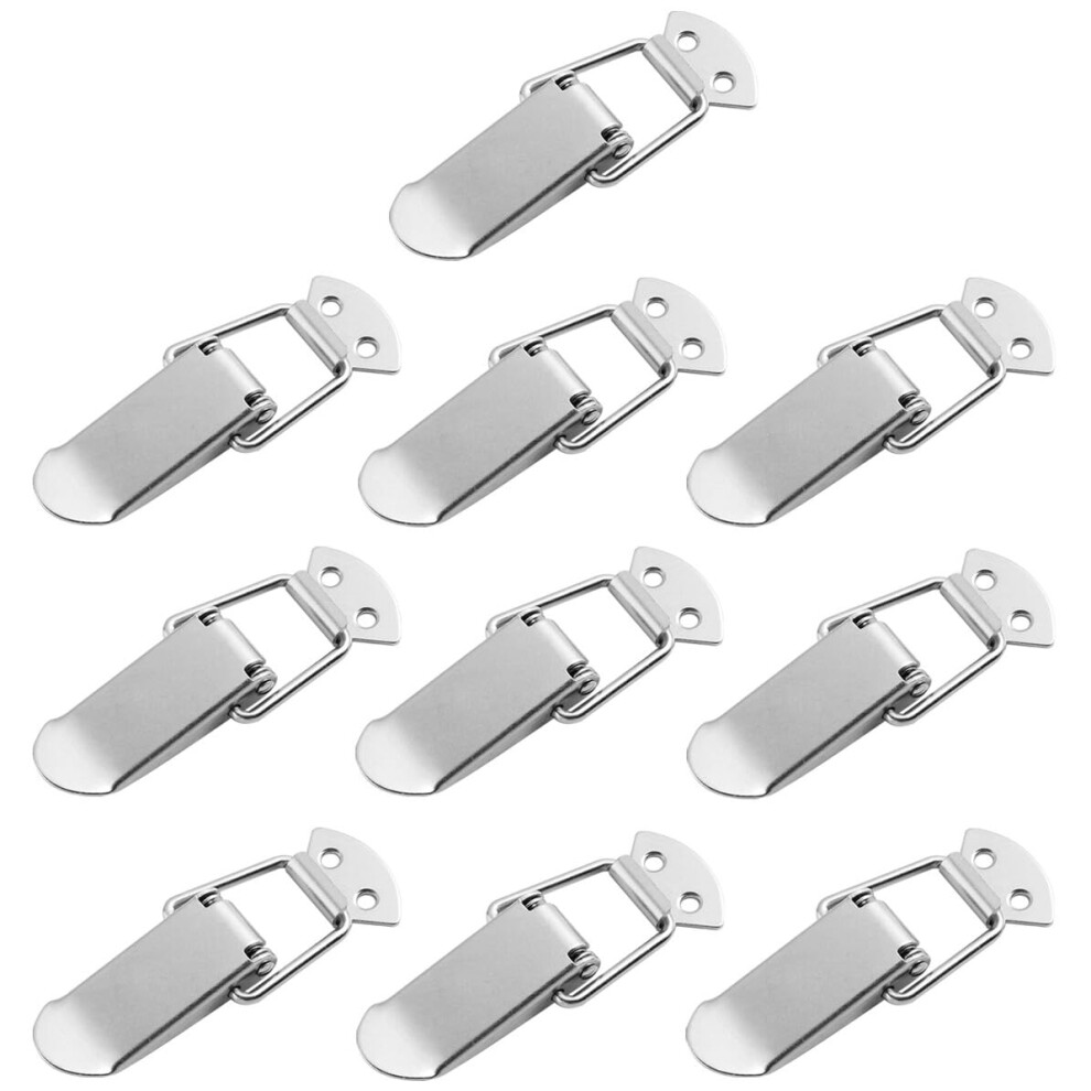10Pcs Stainless Steel Spring Loaded Toggle Latch With Hasp Lock For Toolbox Cabinets And Chests 9771547220817
