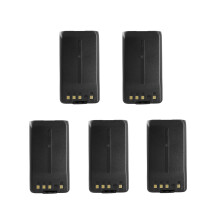5 Pack 2600mAh Two Way Radio Battery KNB57L KNB78L Long Lasting Replacement for Kenwood NX320 TK3360