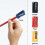 Carpenter Pencil Sharpener- 4 Pack Manual Pencil Sharpener for Flat Carpenter Pencils , Portable Pencil Sharpening Tool 3