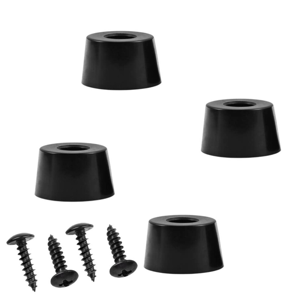 4Pcs Audio Isolation Feet Â AntiâVibration Rubber Pads For Turntable, Speaker, Amplifier Â Noise Reduction, Universal Fit Â Black 9771547221371