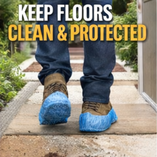 Disposable Shoe Covers 30 Waterproof overshoes 2