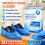 Disposable Shoe Covers 30 Waterproof overshoes 7
