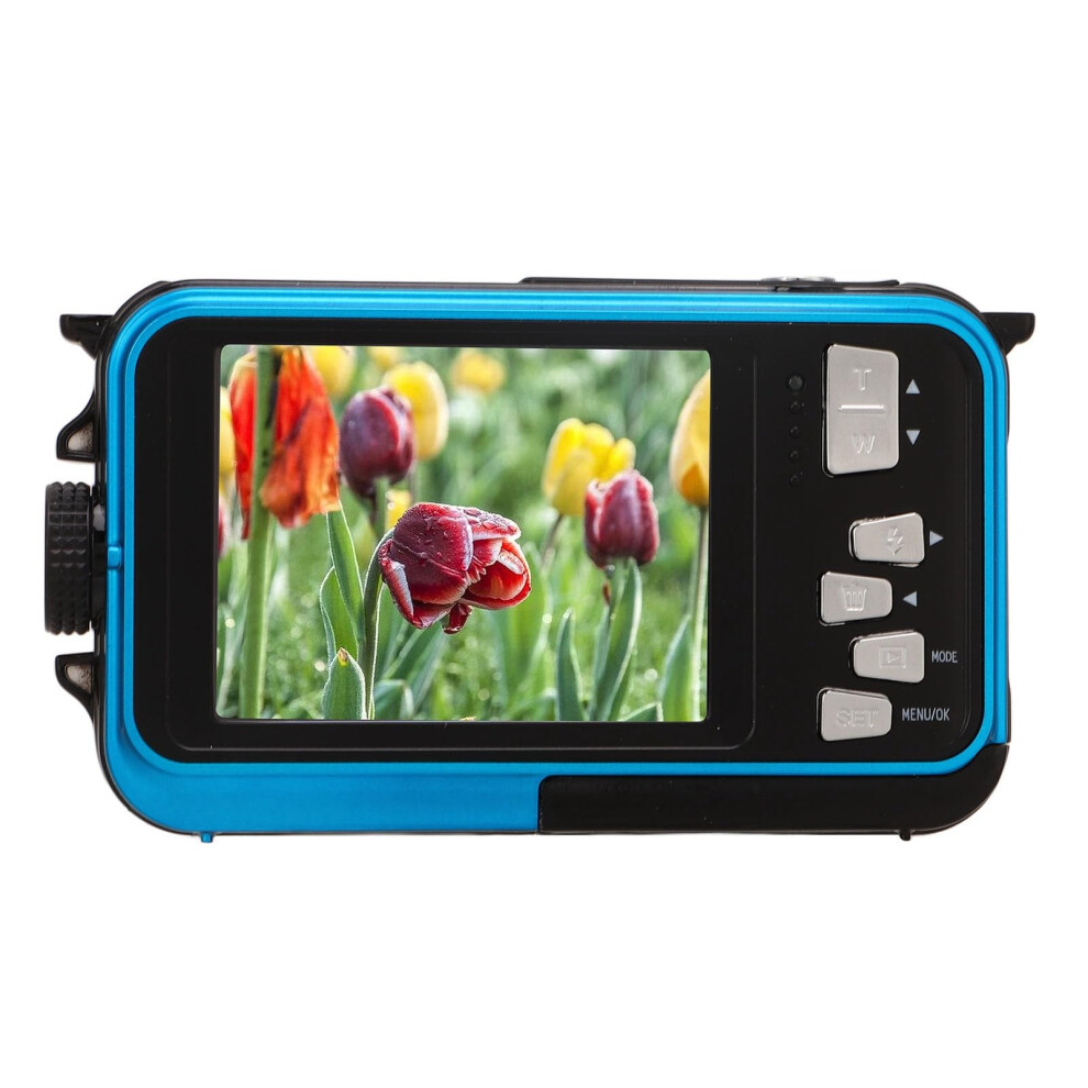 Underwater Camera 48Mp Waterproof Digital Camera With Dual Lcd Screens For Snorkeling 10Ft 9771547221470