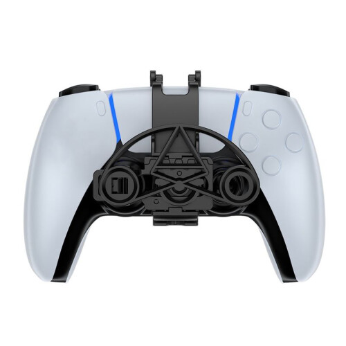 For PS5 Wireless Racing Controller  Steering Wheel Directional Joystick Gamepad for Racing Games Black 2