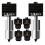 For Bambu H2S/H2D High Flow Hotend 0.4mm Hardened Steel Nozzle Replacement Kit for  H2D/H2S/A1/A1 1