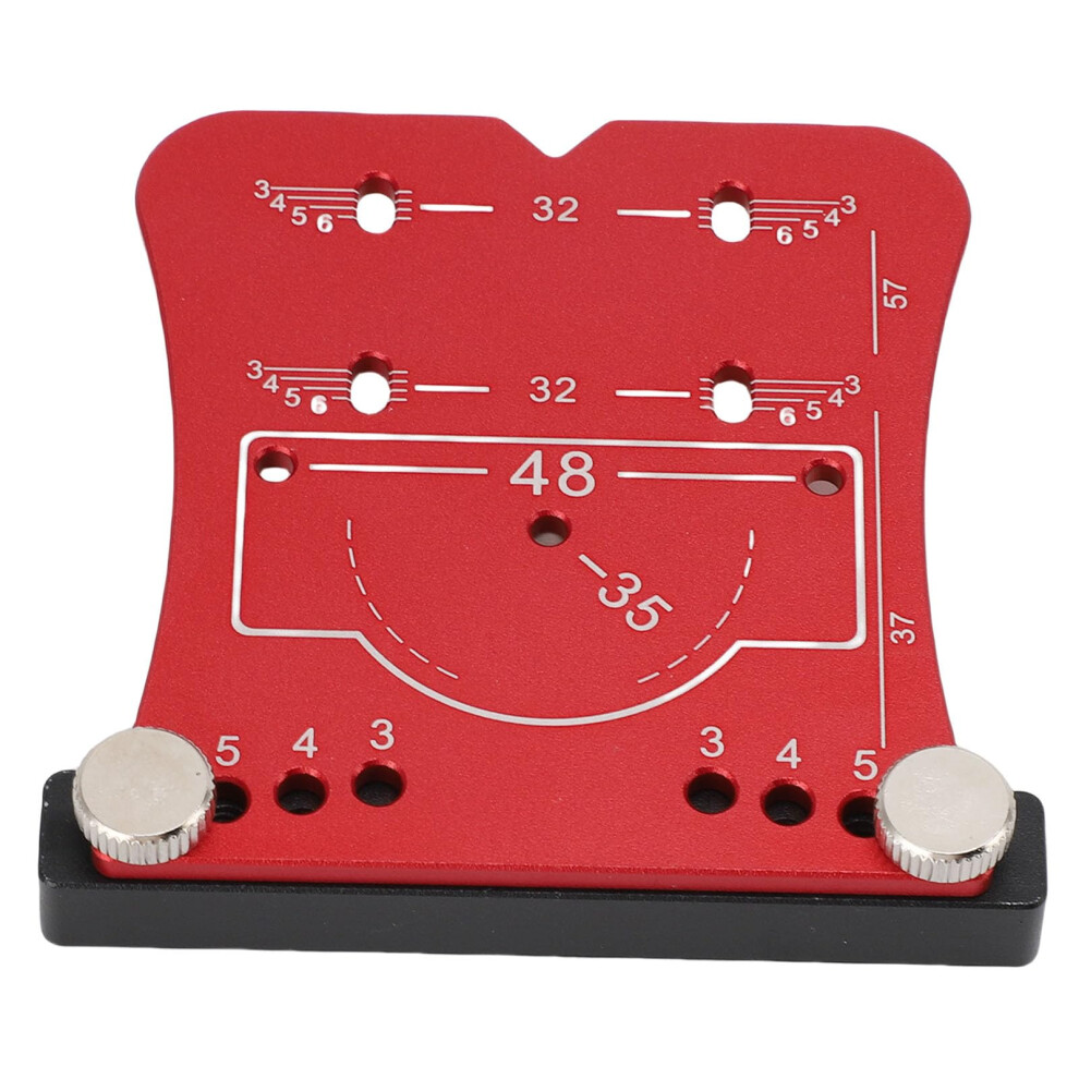 Cabinet Hinge Jig 35Mm Adjustable Drill Template For Precise Concealed Hinge Positioning 9771547221883