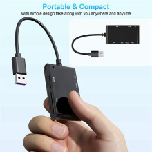 USB 3.0 Multi Card Reader 6 in 1 /MS/M2/TF/SIM/ Picture Card Reader USB3.0 Card Reader