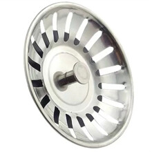 Kitchen Sink Strainer Drain Plug for Basin Stainless Steel Sink Waste Plug Filter Anti-Clogging Floor Drain Drain Filter