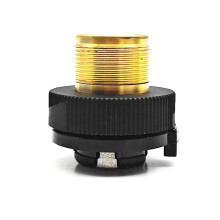 Gas Tank Sdapter CGA600(1In-20UNF) to 220g Butance Cartridge Braze Welding MAPP Propane Gas Torch Heating Burner Adaptor