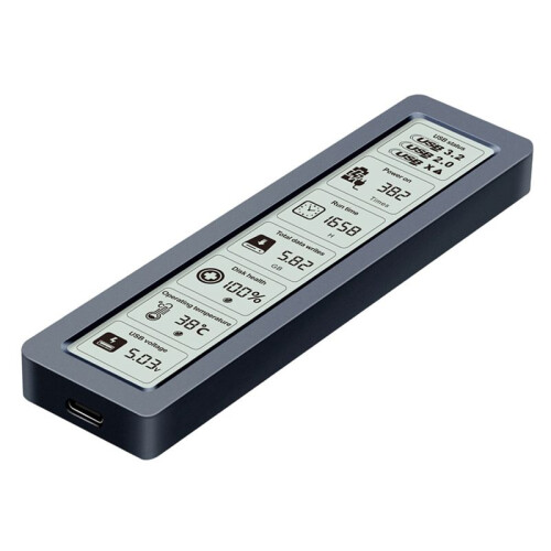 M.2 SSD  Enclosure USB3.2 Gen2 Tipo C 5 Gbps SSD Case M.2  Enclosure Disk Box Tool Free SSD Case In Alluminio