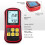 Termoelement Termometer Digital K-Typ Termometer, med 2 Temperaturklämmor 2 Trådbundna Termoelementsonder 4