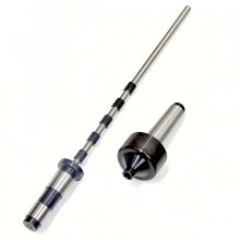 2MT Pen Turning Mandrel, Stainless Steel Pen Making Kit Supplies, Woodworking Turning Tool Woodworking Lathe Accessory