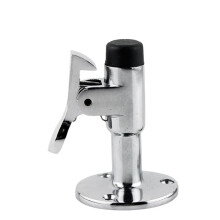 7cm Heavy Duty DoorStop with Hook & Rubber Tip Boat Floor Knob Yacht RV Motorhome Spring Marine