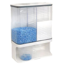 Wall Mounted Laundry Detergent Dispenser - Versatile Storage for Laundry Scent Boosters with Included Cups