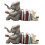 Elephant Animal Reading Studying Statue Bookends Animal Statue Decor Home Decor 2