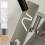 Wall-Mounted Kitchen Rotary Hook Rack,Aluminum Storage Hanger with 8 Hooks,No-Hole Punching Installation,Space-Saving 3