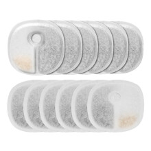 Cat Water Fountain Filters for CHEERBLE Automatic Pet Fountain Replacement Filters 12PCS